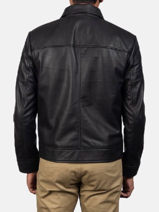 Inferno Black Leather Jacket