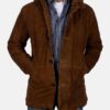 Men's Sheriff Brown Suede Jacket