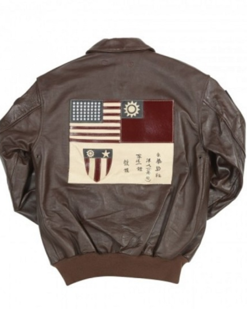 A-2 Men’s Fighter Bomber Leather Jacket