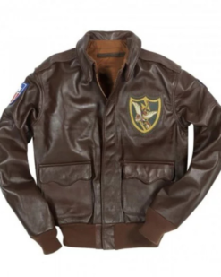 A-2 Men’s Fighter Bomber Leather Jacket