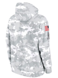 Buffalo Bills Salute To Service Camo 2024 Pullover Hoodie