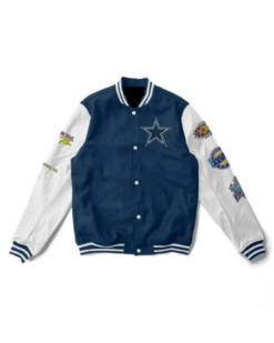 5x Super Bowl Champion Dallas Cowboys Varsity Jacket