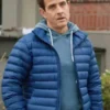 Jack Cooper Jingle Bell Love 2024 Joey McIntyre Blue Puffer Jacket