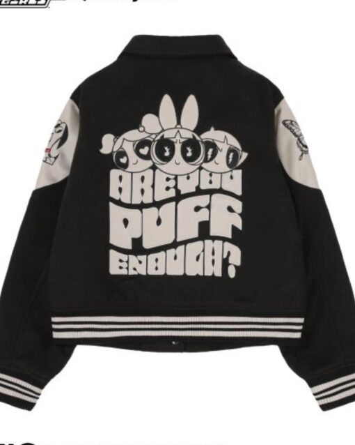 PPG X Fancy Leather Point Varsity Jacket