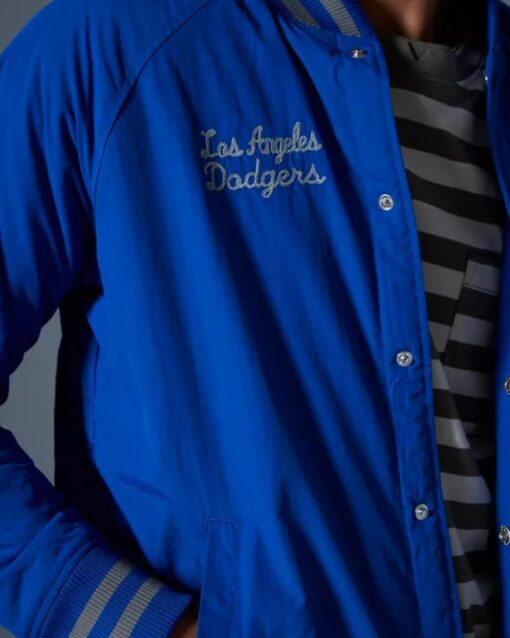 New Era Los Angeles Dodgers Snap Varsity Jacket