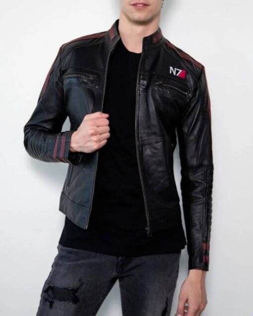 Commander Shepard Mass Effect N7 Leather Jacket