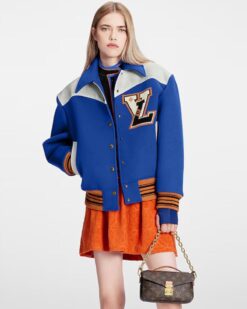 Cashgora LV Varsity Jacket