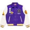 NBA Los Angeles Lakers Purple Varsity Jacket