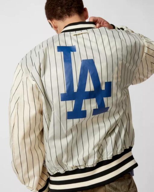 Alpha Industries X New Era Los Angeles Dodgers Reversible Varsity Jacket