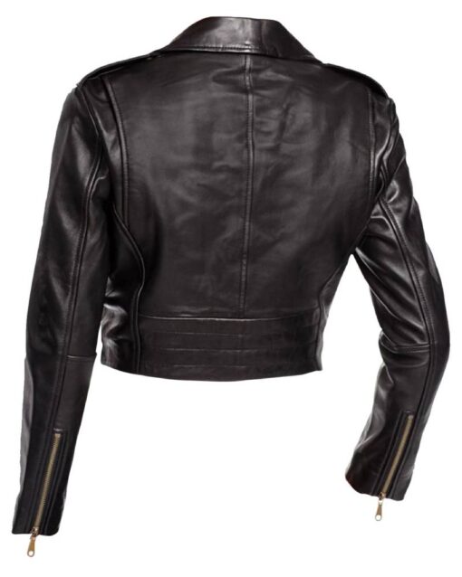 Zoe Biker Leather Jacket