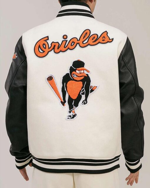 Baltimore Orioles Retro Classic Rib Varsity Jacket