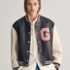 GANT Women’s Leather Varsity Jacket