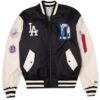 Alpha Industries X New Era Los Angeles Dodgers Reversible Varsity Jacket