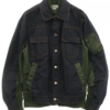 S A.P.C. ‘Eimi Denim Ma-1 Docking Indigo Flight Jacket