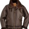 Men’s RAF Aviator B3 Shearling Sheepskin Leather Jacket