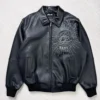 American Legend Anniversary Edition 46 Pelle Pelle Black Leather Jacket