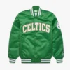 Men Boston Celtics 18x NBA Champions Green Jacket