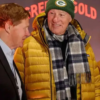 Buck Green And Gold Movie 2025 Craig T. Nelson Yellow Puffer Hooded Jacket