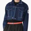 Dragon Ball Z Future Trunks Denim Cropped Jacket