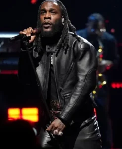 NBA All Star 2023 Burna Boy Leather Jacket