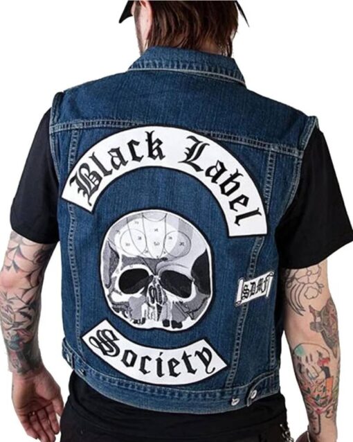 BLS Biker Denim Vest