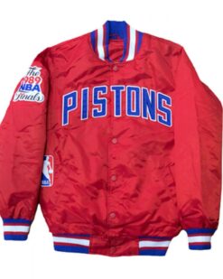 Starter Detroit Pistons NBA Satin Jacket