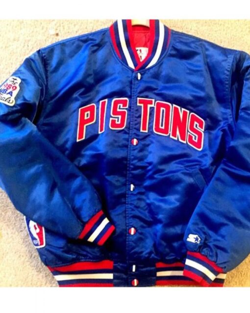 Starter Detroit Pistons NBA Satin Jacket