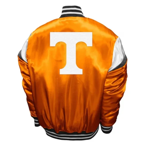 Men Tennessee Volunteers Power Orange Satin Jacket Sale